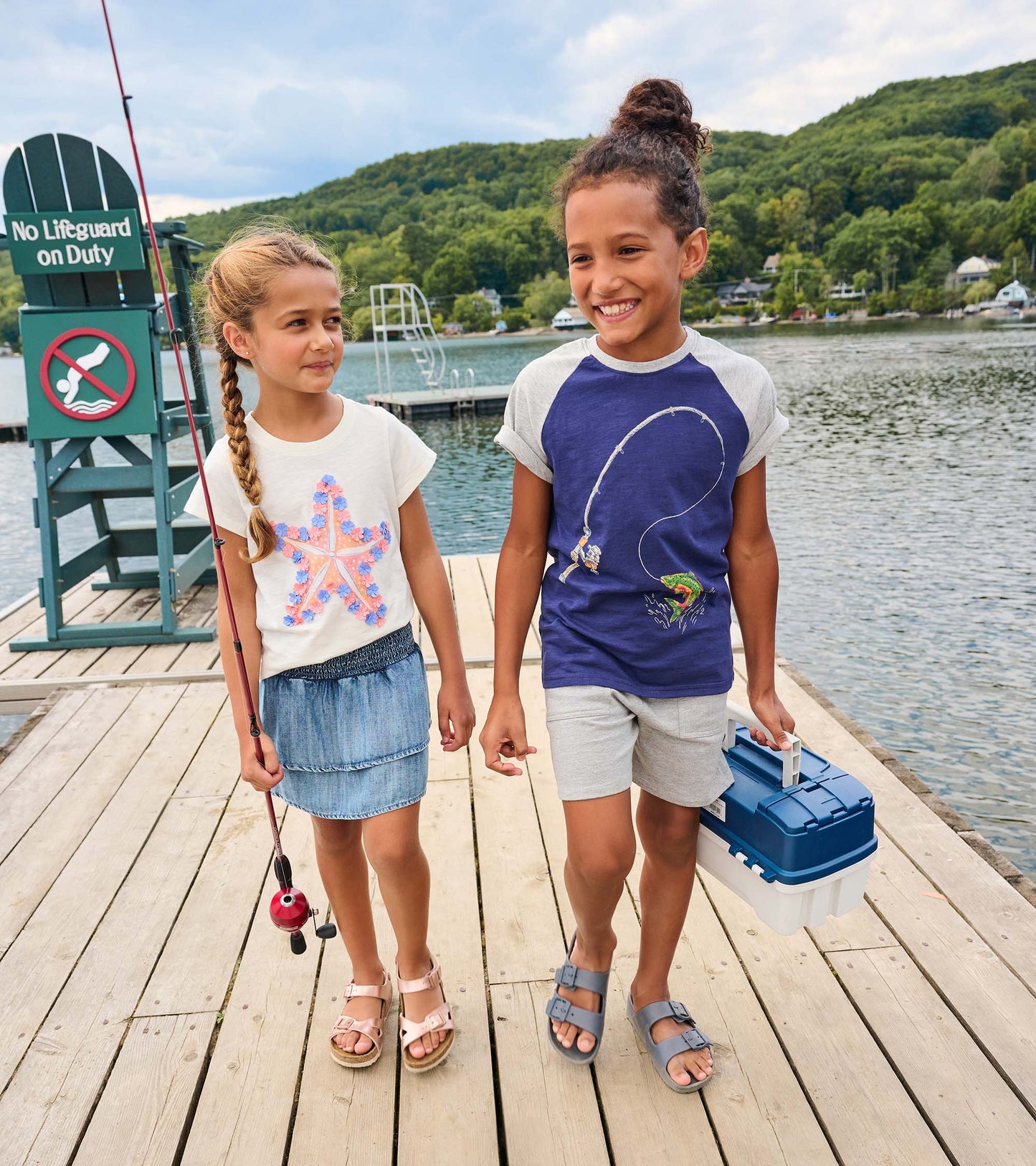 Boys Big Catch Raglan T-Shirt