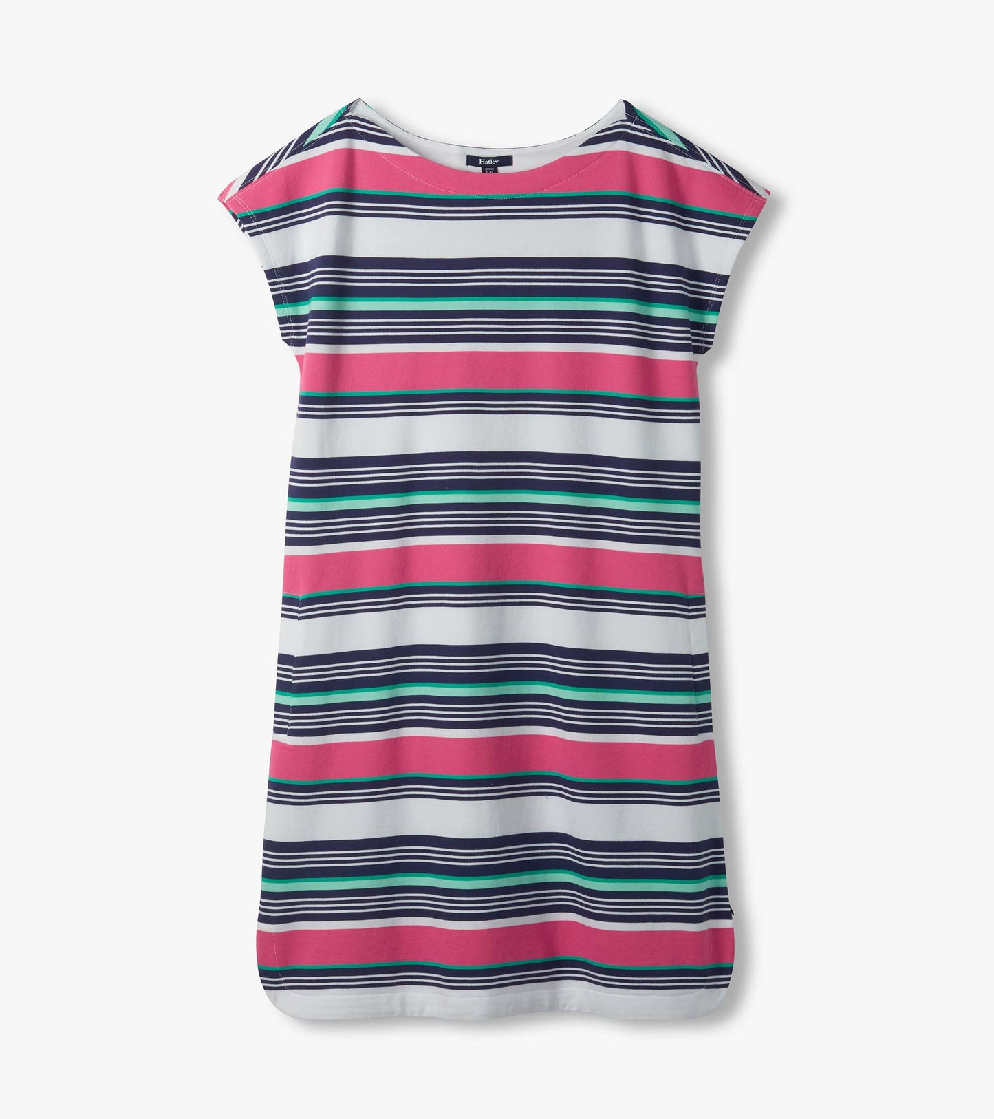 Capri Dress - Spring Rainfall Stripes