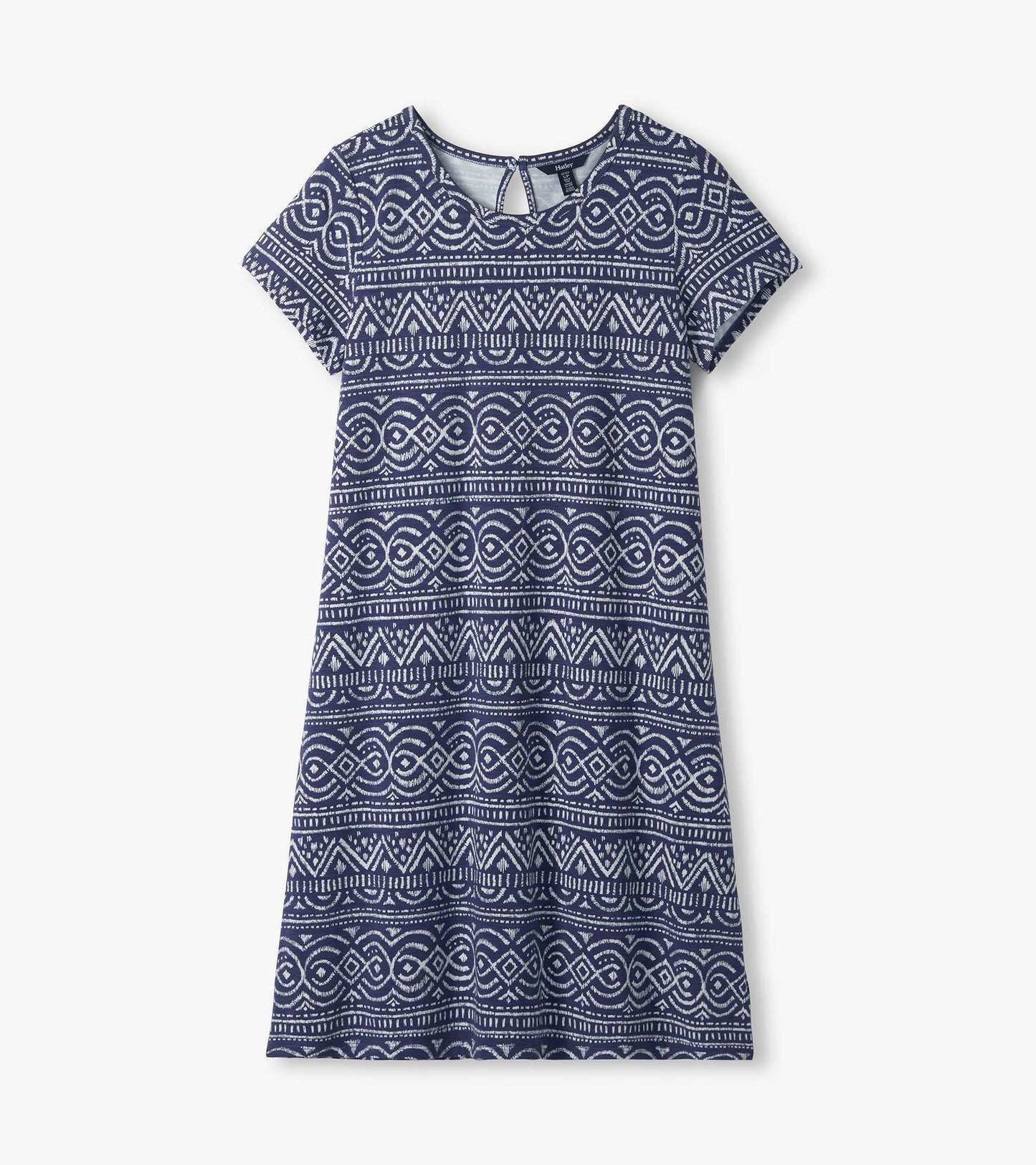 Cici A-Line Dress - Abstract Lines