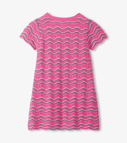 Girls Strawberry Moon Knit Dress