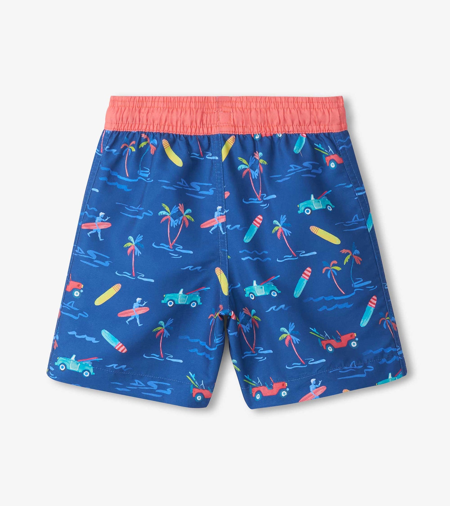 Boys Tropical Swim Trunks