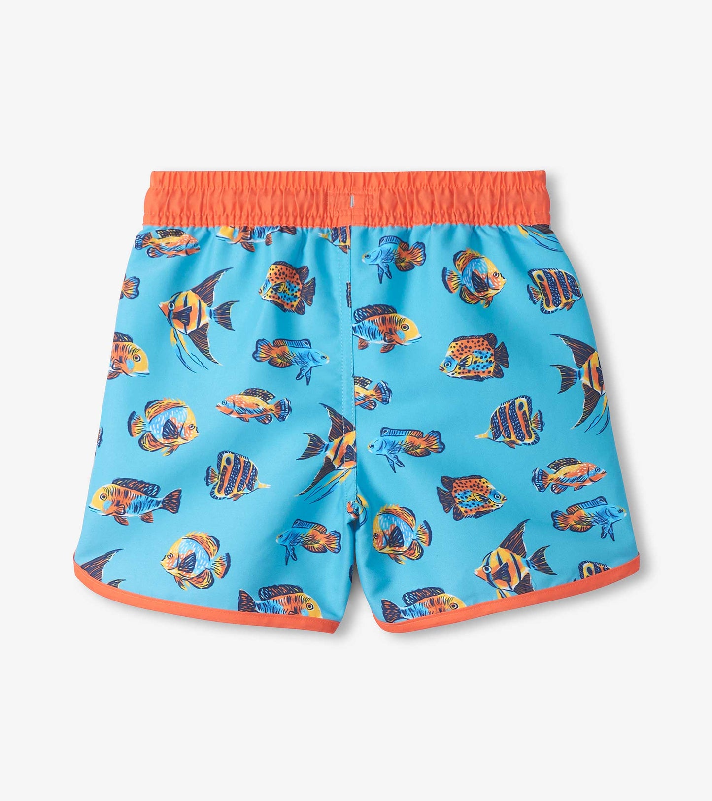 Boys Tropical Fish Swim Trunks