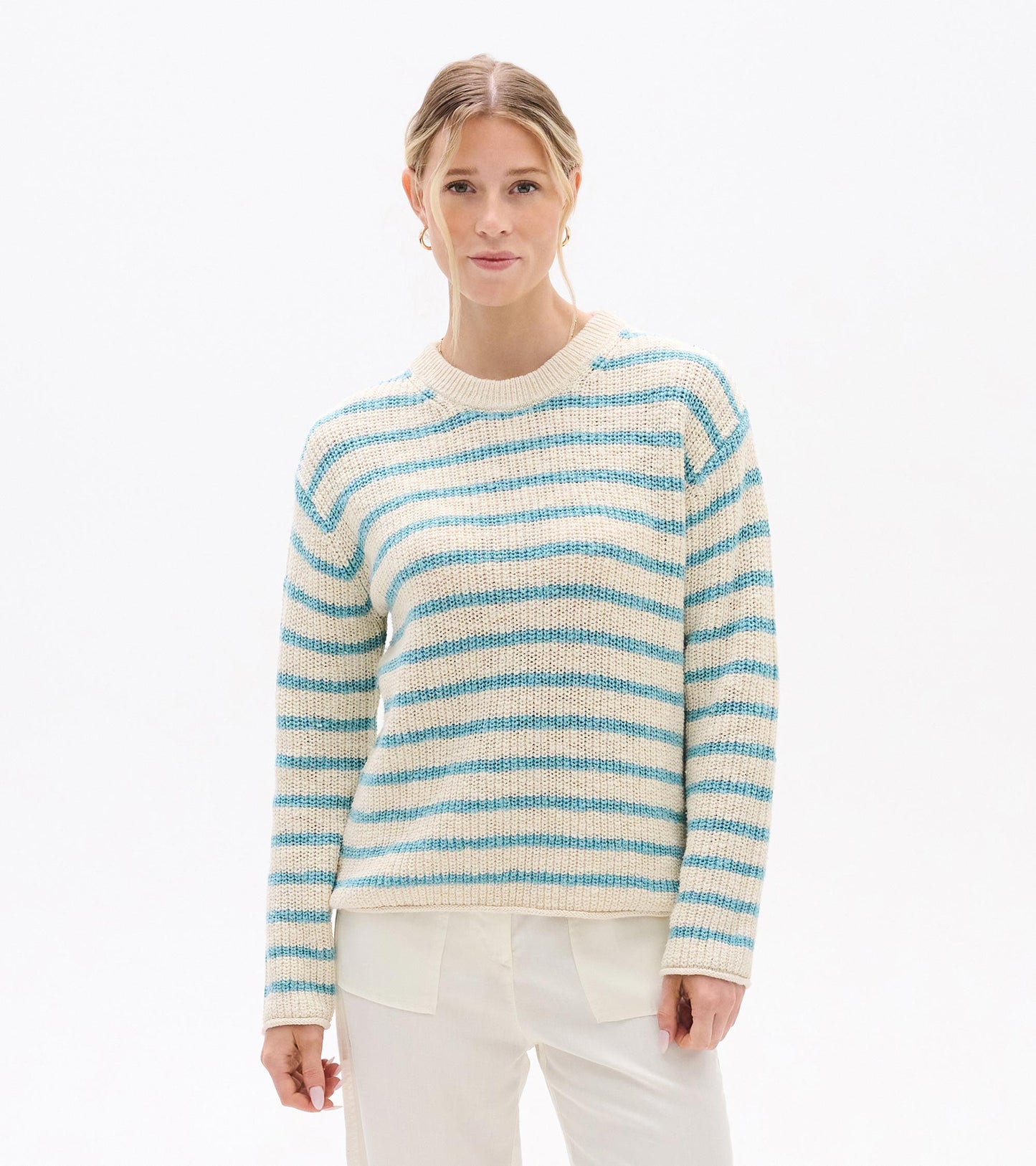 Athena Sweater - Cashmere Blue