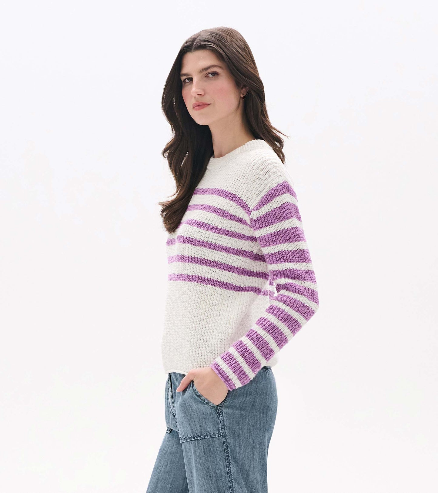 Athena Sweater - English Lavender