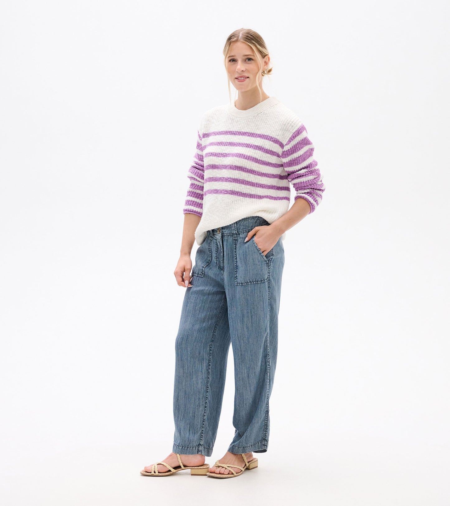 Athena Sweater - English Lavender