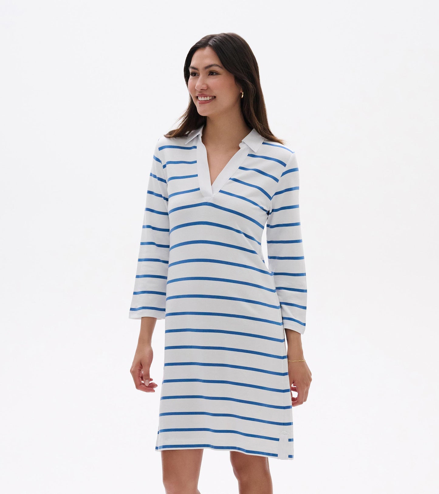 Taylor Dress - Star Sapphire Stripes