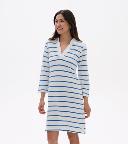 Taylor Dress - Star Sapphire Stripes