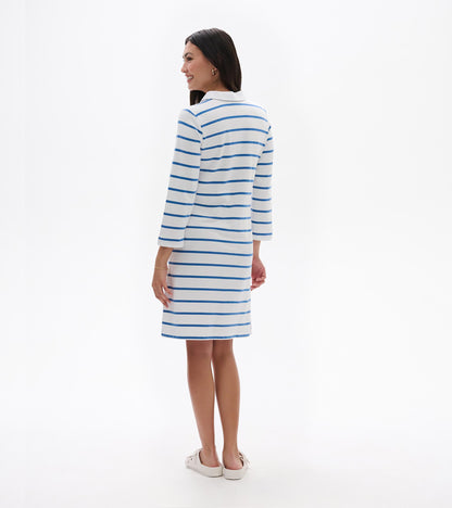 Taylor Dress - Star Sapphire Stripes