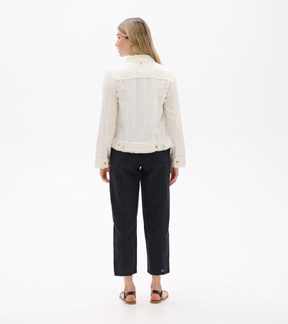 Tencel Jacket - Whisper White