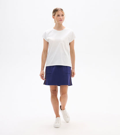 Ella Relaxed Tee - White