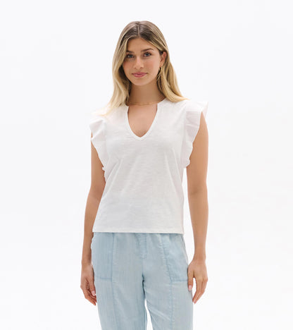 Mix Media Tank - White