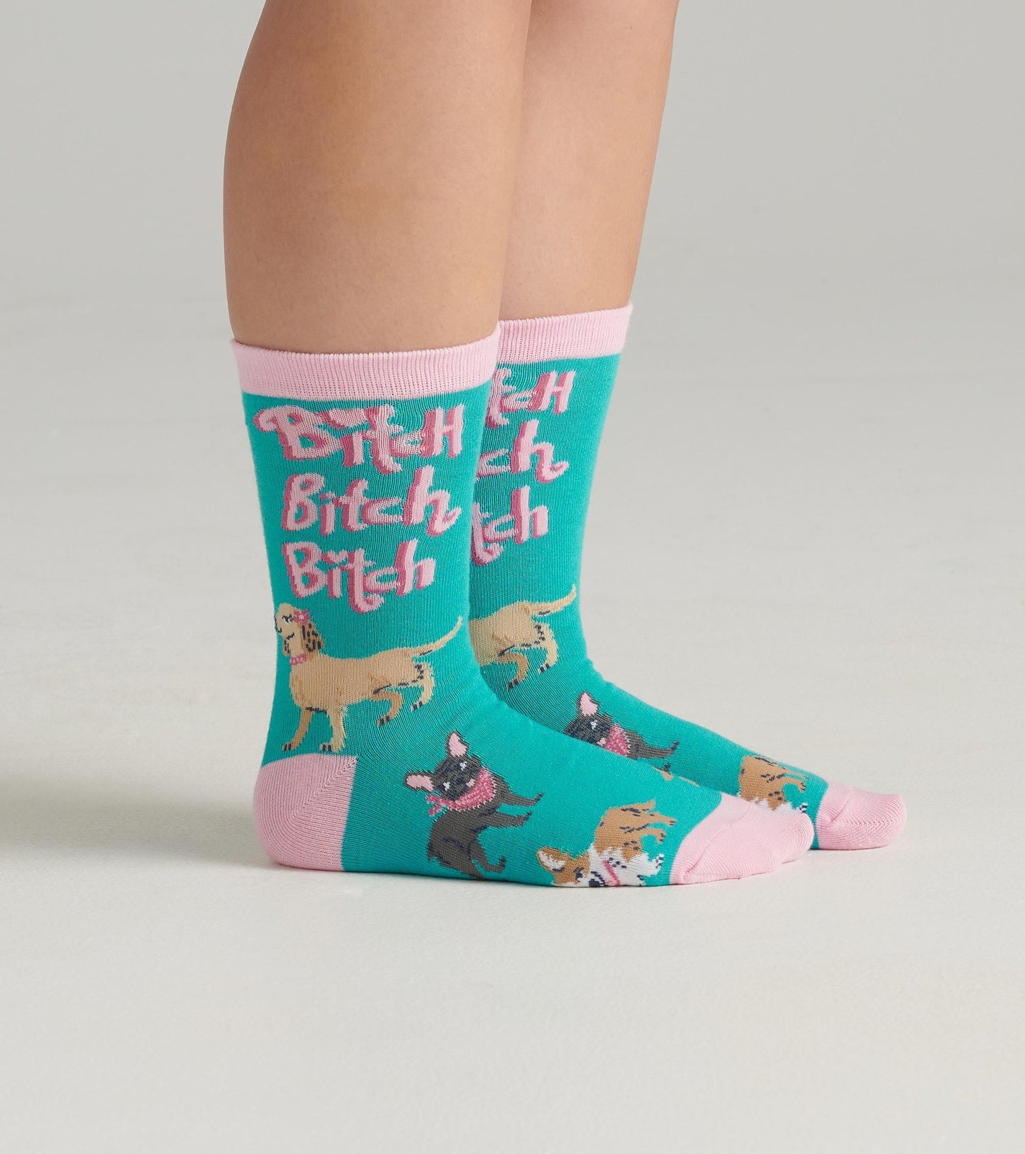 Women's Bitch Bitch Bitch Crew Socks