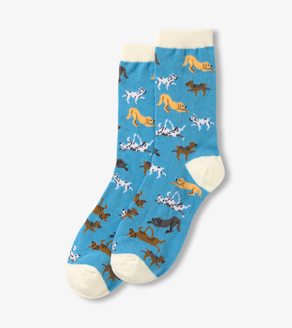 Women's Downward Dog Crew Socks