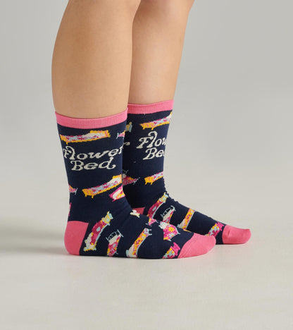 Flower Bed Women's Crew Socks