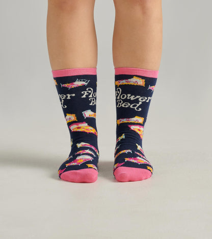 Flower Bed Women's Crew Socks