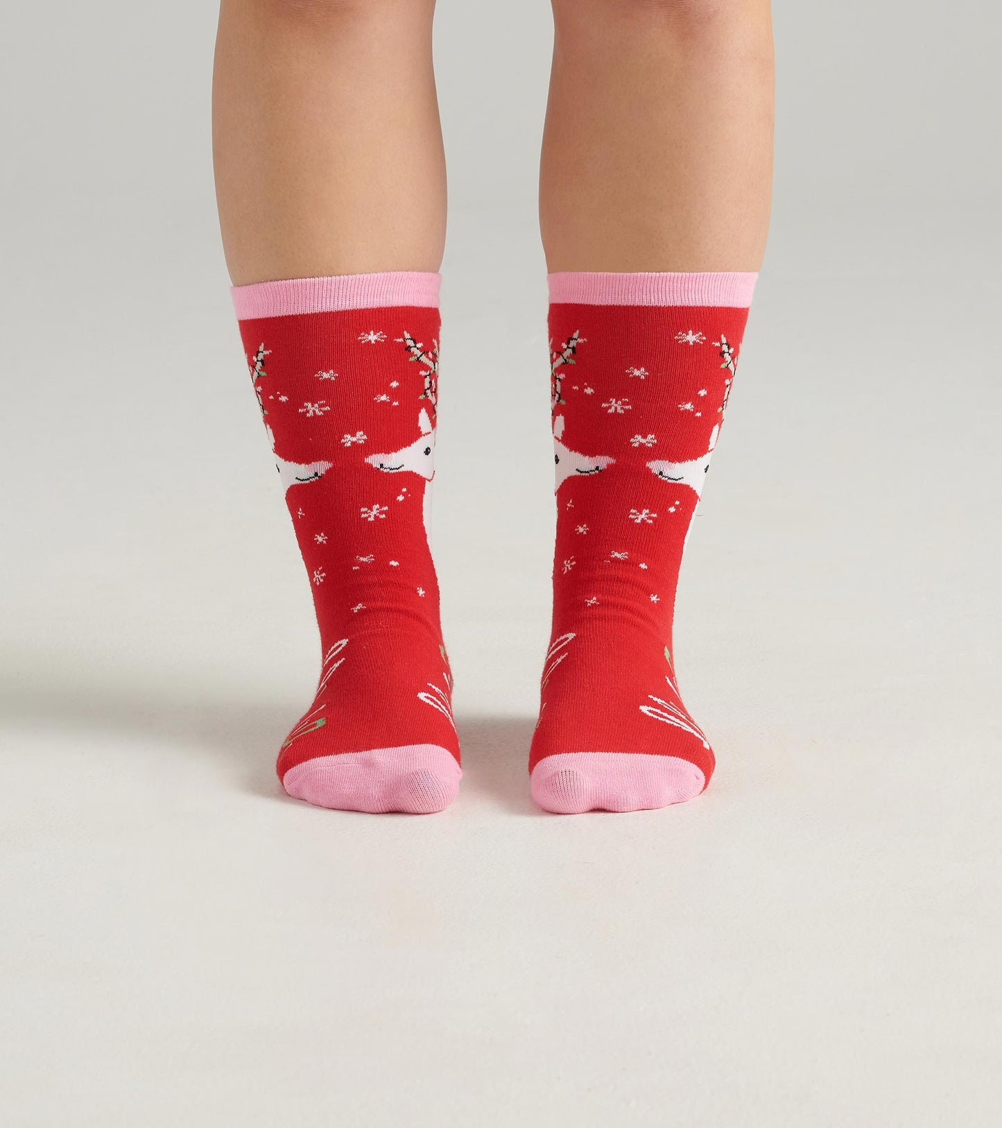 Women's Lighten Up Deer Crew Socks