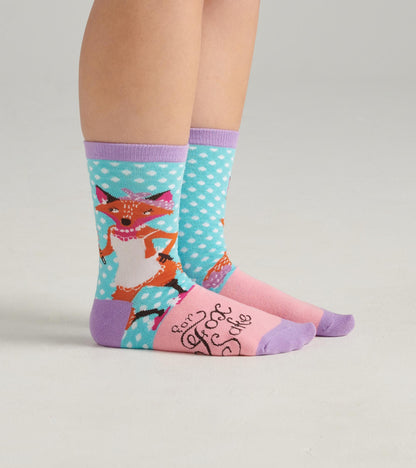 For Fox Sake Women's Crew Socks