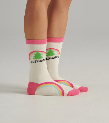 Tree Hugger Women's Crew Socks