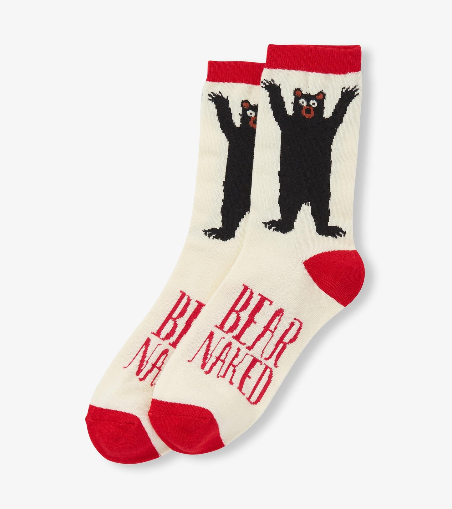 Bear Naked Women's Crew Socks