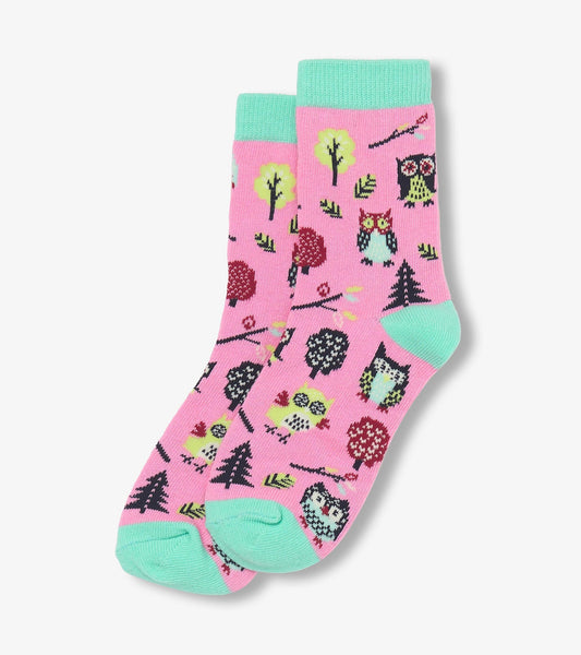 Kids Night Owl Crew Socks