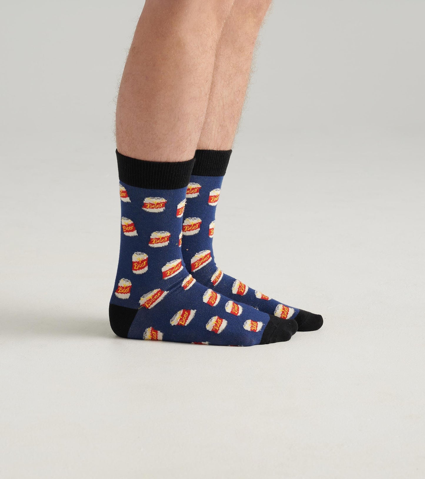 Beer Cans Men's Crew Socks