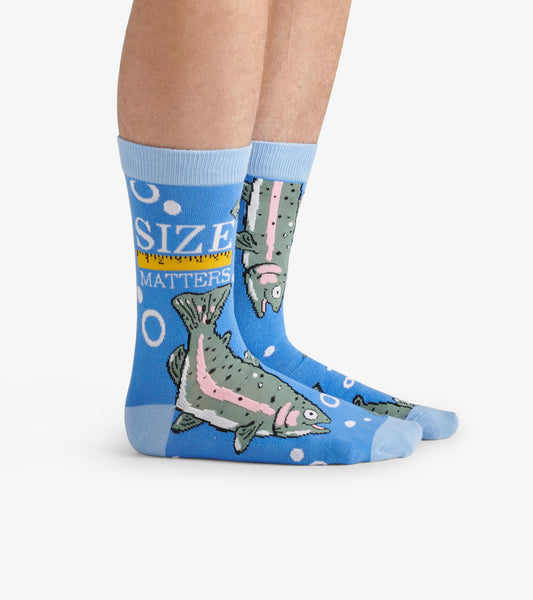 Size Matters Men's Crew Socks