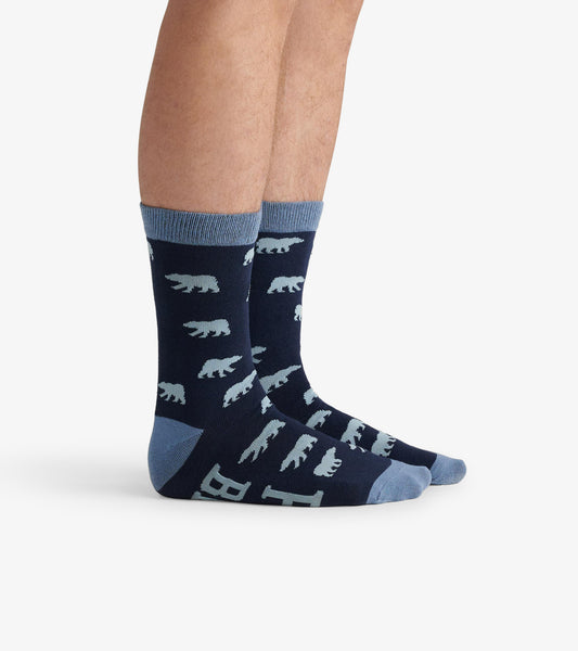 Papa Bear Men's Crew Socks