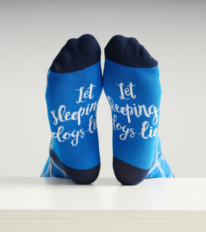 Sleeping Dogs Lie Men's Crew Socks