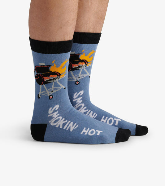 Smokin Hot Men's Crew Socks