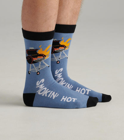 Smokin Hot Men's Crew Socks