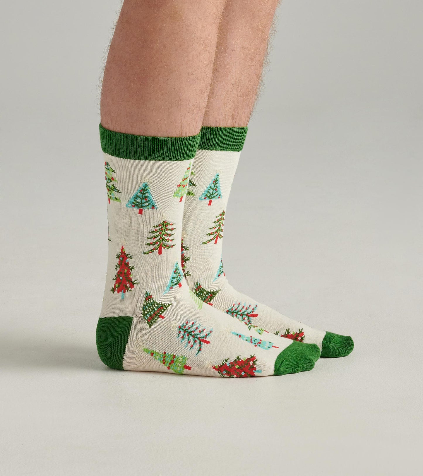 Men's Christmas Trees Crew Socks