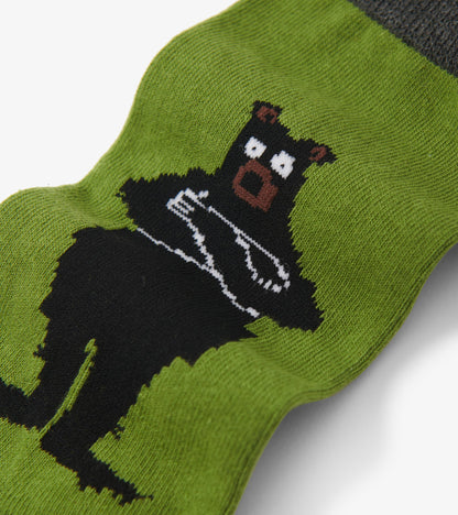 Don't Poke The Bear Men's Crew Socks