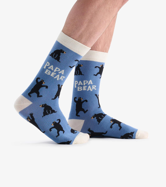 Men's Papa Bear Crew Socks