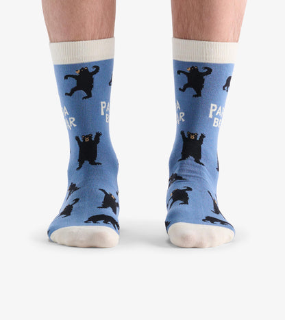 Men's Papa Bear Crew Socks