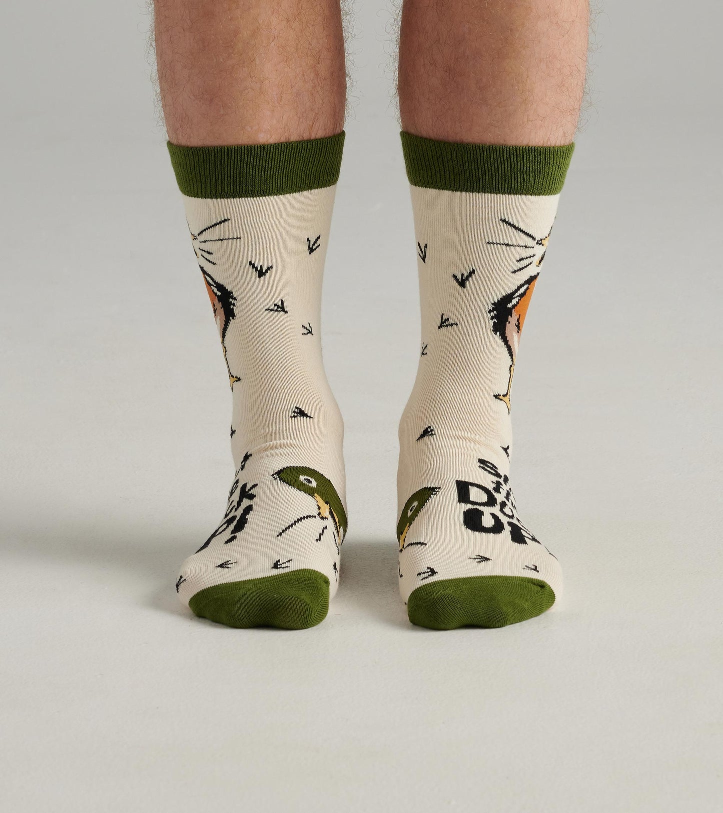 Shut the Duck up Men's Crew Socks