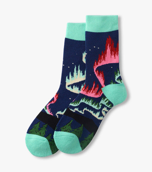Women's Northern Lights Cozy Socks