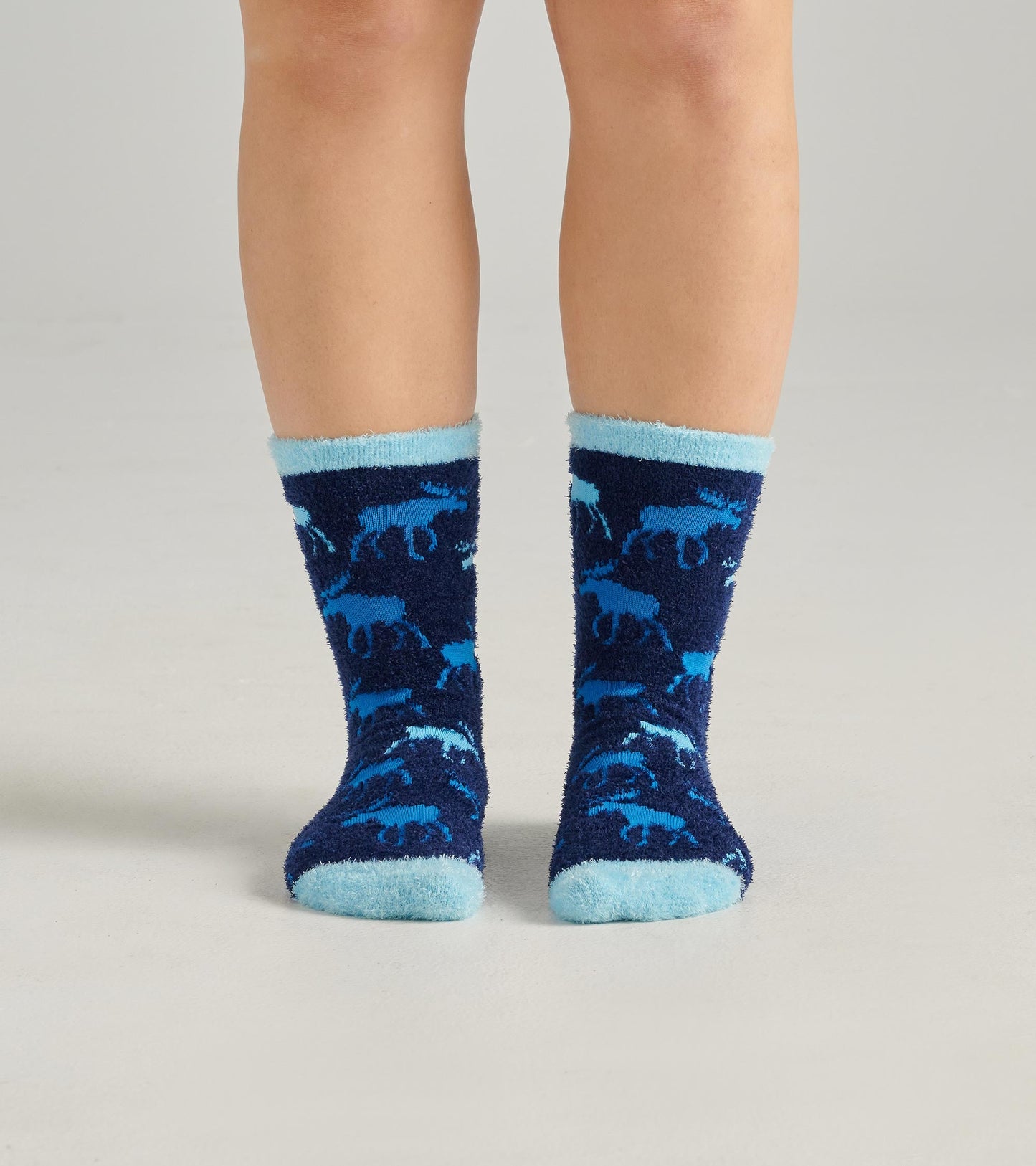 Blue Moose Fuzzy Socks