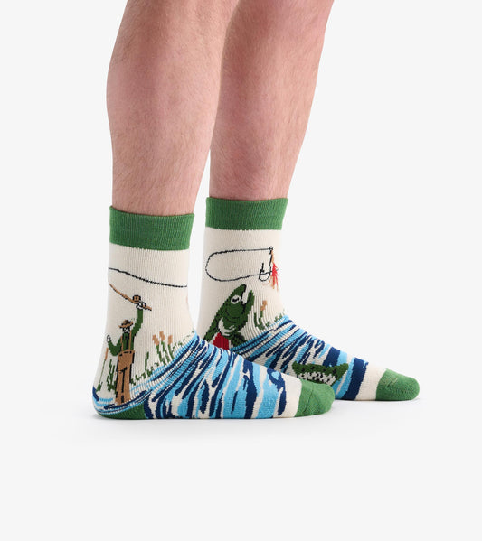 Adult Fishing Cozy Socks