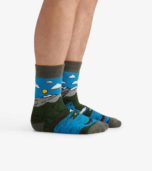 Men's Waterfall Cozy Socks