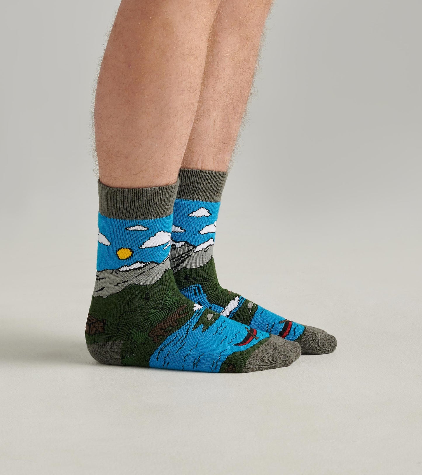 Men's Waterfall Cozy Socks