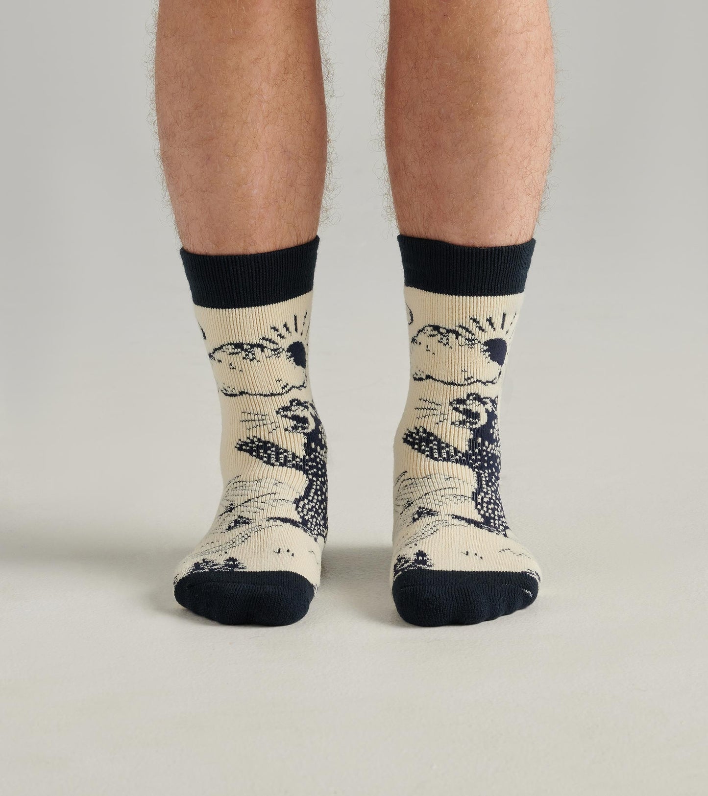 Grizzly Bear Cozy Socks