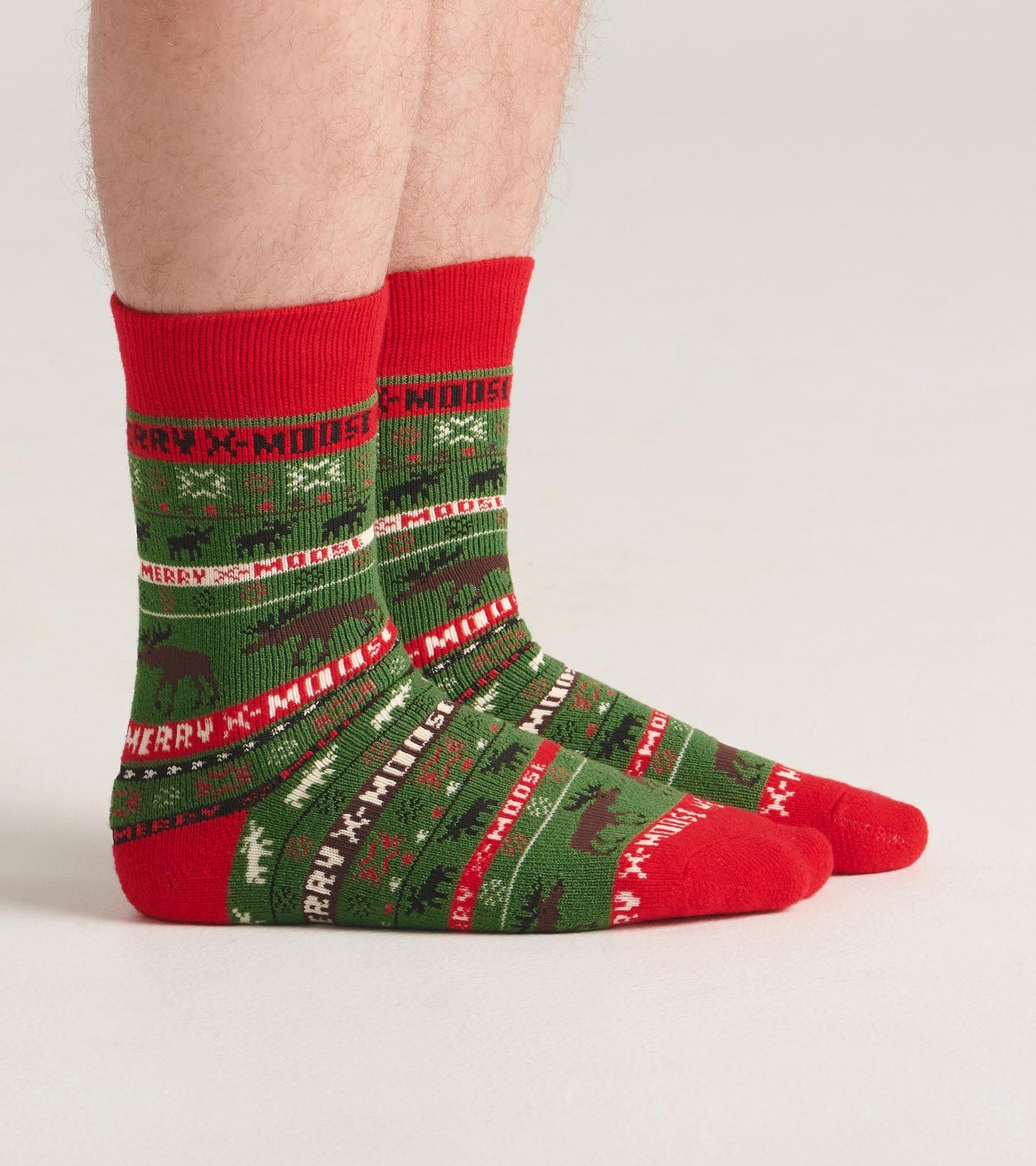 Men's Merry X-Moose Cozy Socks