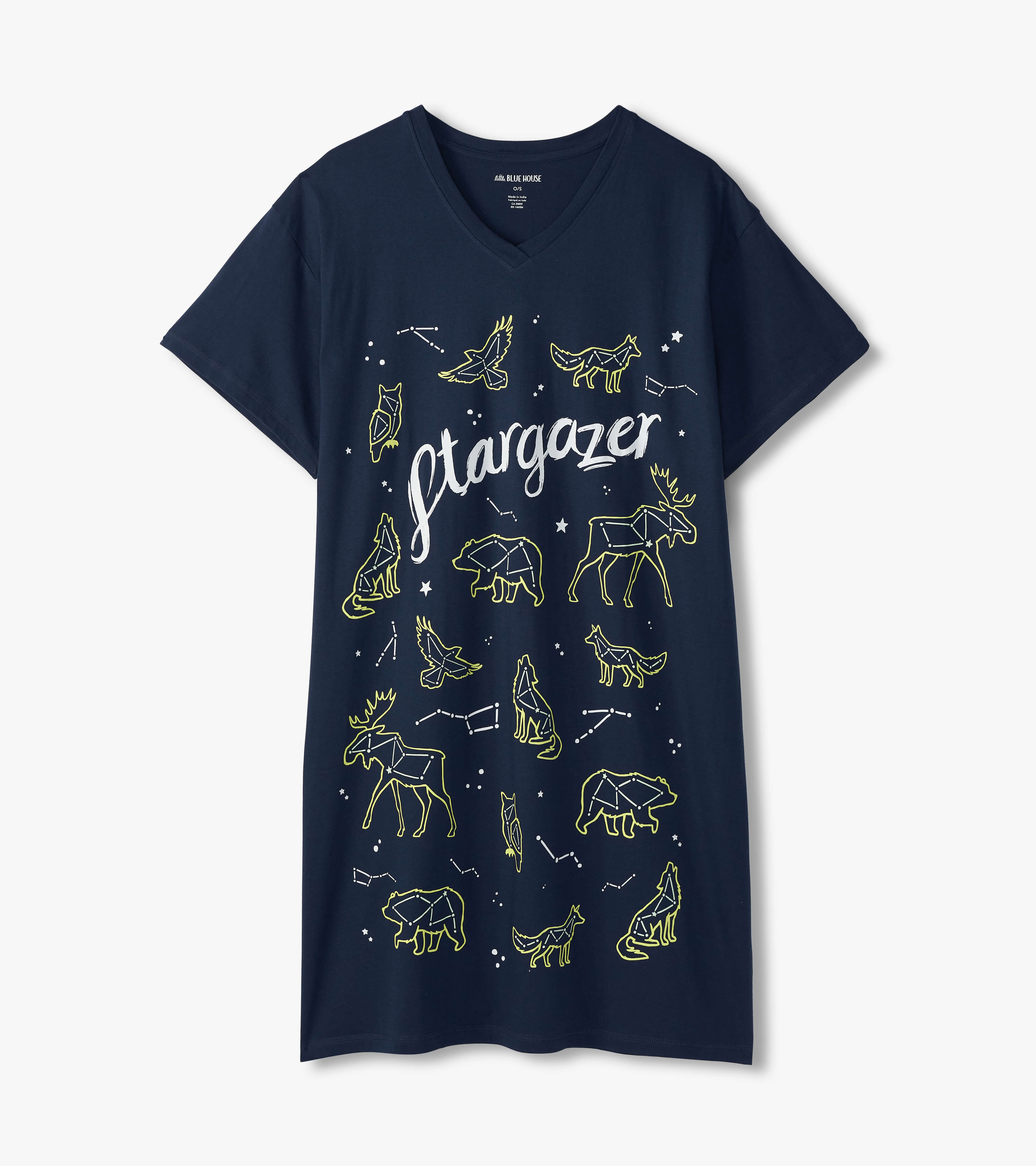Stargazer Women's Cotton Sleepshirt