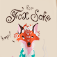 View For Fox Sake Women's Sleepshirt - Illustrated orange fox with flowers and the words "For Fox Sake" above