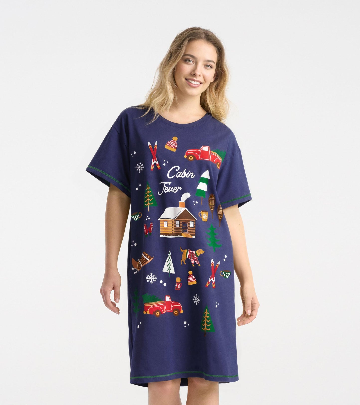 Women's Winter Cabin Sleepshirt