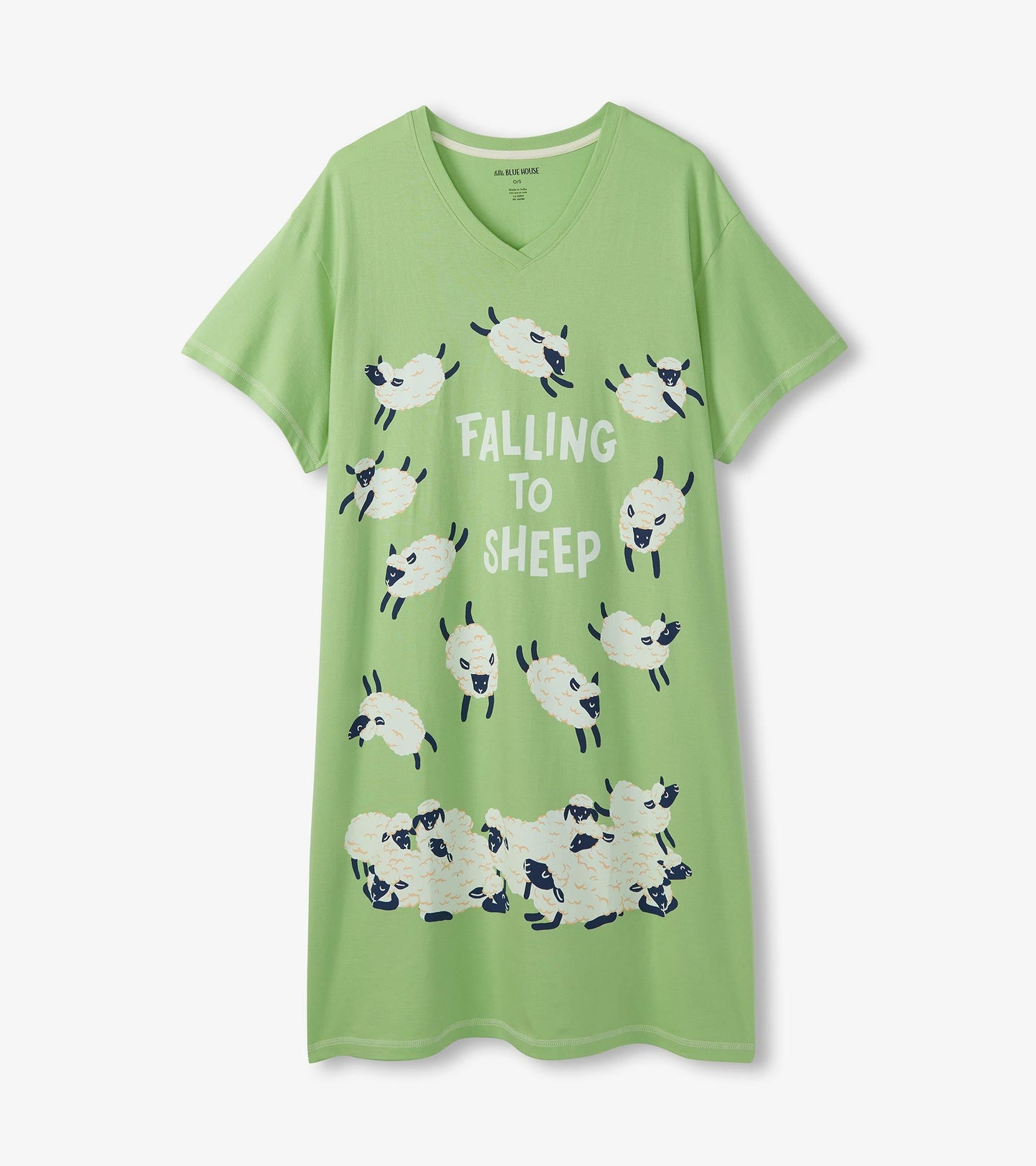 Women's Falling To Sheep Sleepshirt