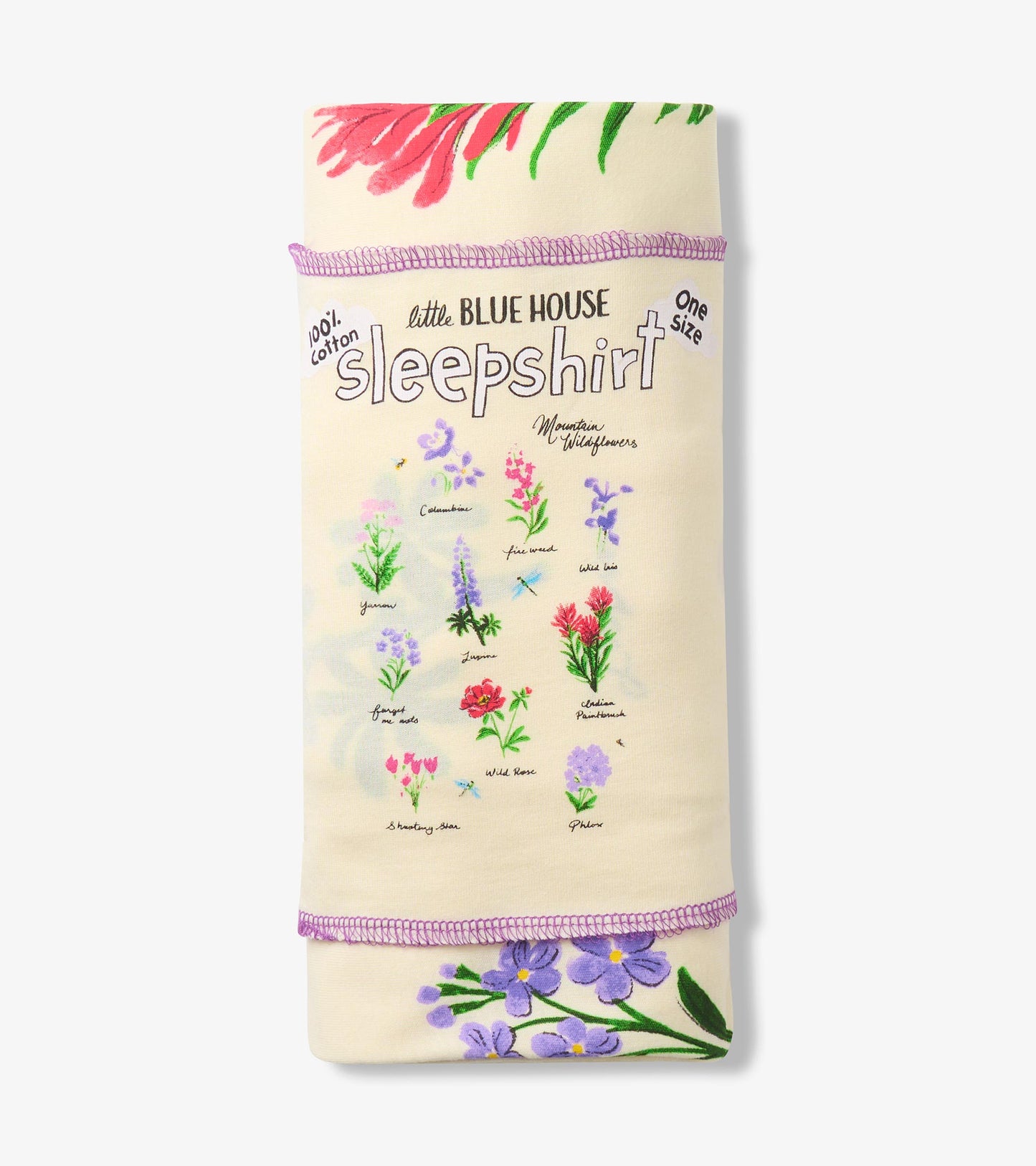 Women's Wildflowers Cotton Sleepshirt