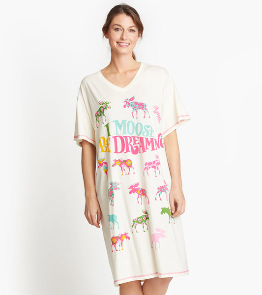 I Moose Be Dreaming Women's Sleepshirt