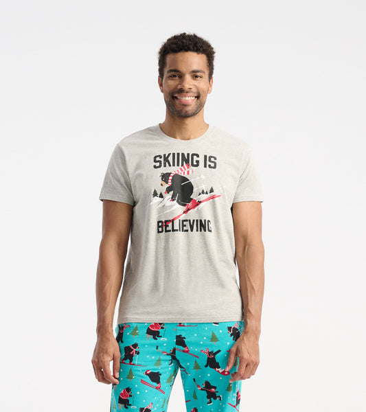 Men's Skiing is Believing T-Shirt