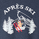 Women's Apres Ski Pajama T-Shirt